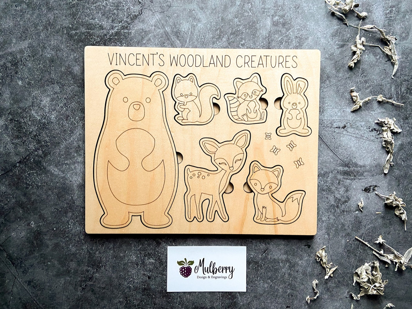 Woodland Creatures Puzzle