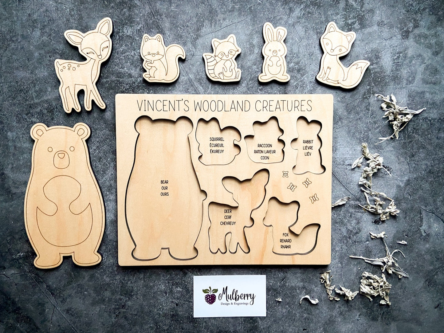 Woodland Creatures Puzzle