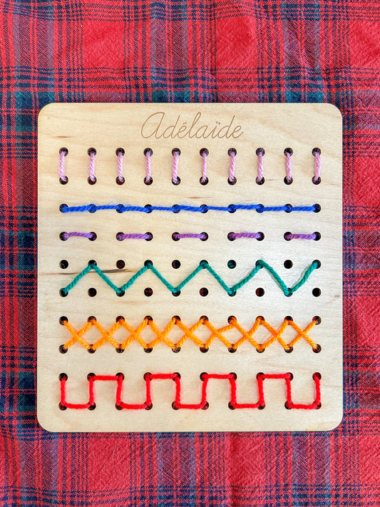 Lacing Board / Learn to Sew