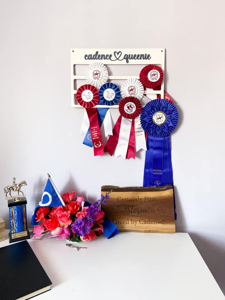 Equestrian Show Ribbon Holder